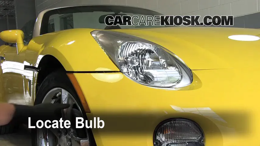 2007 Pontiac Solstice 2.4L 4 Cyl. Lights Parking Light (replace bulb)